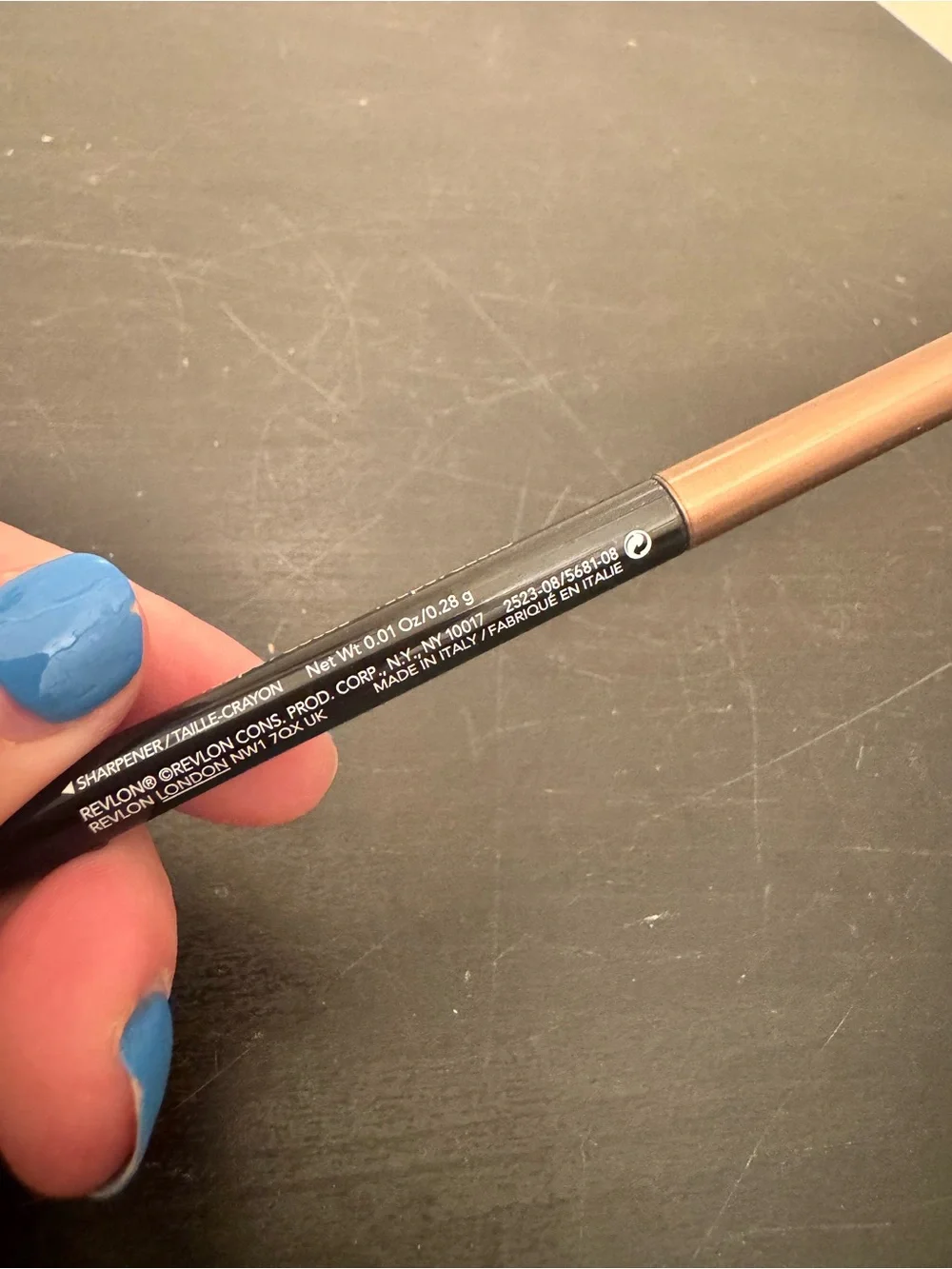 revlon colorstay eyeliner taupe/cocoa Built In Sharpener